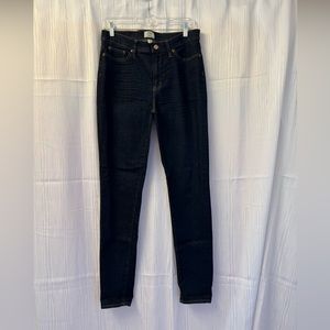 J. Crew Dark Skinny Jeans Sleek and Modern